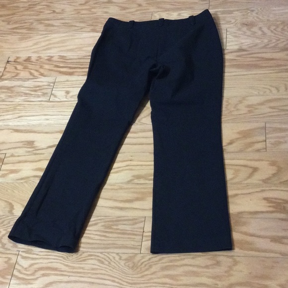14T L.L. Bean black cotton stretch pants - Picture 5 of 15